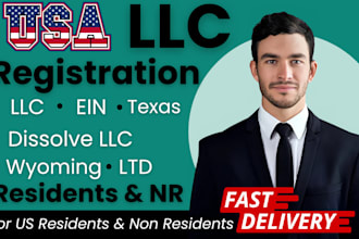 register wyoming llc registration llc tax filing ein llc dissolution