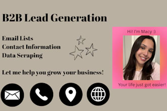 find b2b leads with emails, contact info for outreach or partnerships