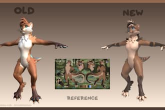 retexture your vrchat avatar to match your character