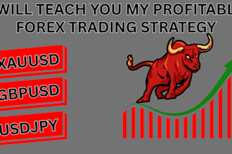 teach you my profitable forex trading strategy on gold usdjpy gbpusd