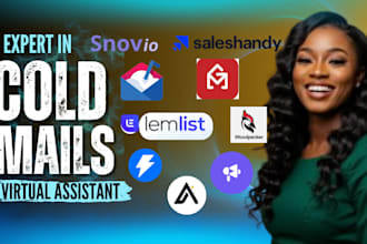 expertly set up handle your cold email outreach using lemlist saleshandy snov io