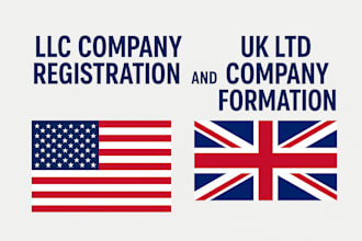 do US llc company registration non profit startups and UK ltd company formation