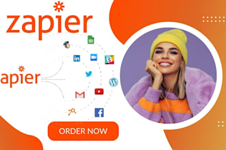 do custom zapier automations, integrations, and webhooks, zapier expert