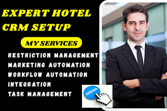 setup hotel crm zoho kylas bitrix24 freshsales activecampaign pipedrive revinate