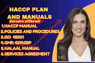 haccp halaal manuals gmp gdp, gbp services agreement profit first bookkeeping