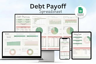 create a debt payoff spreadsheet with snowball trackers and progress dashboard