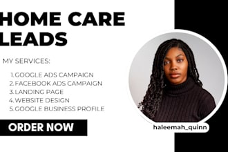 home care leads home care elderly care home care website senior care leads