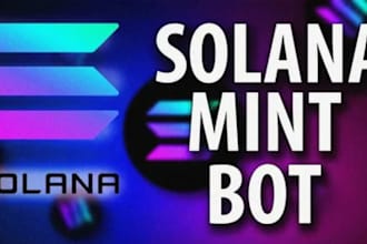 develop a crypto market making bot for tokens or exchanges
