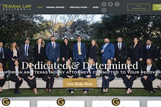 do lawyer website lawyer law firm attorney law notary with wordpress website