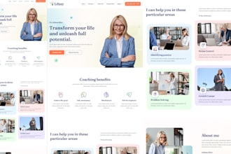 design squarespace consulting website life coach fitness online coaching website