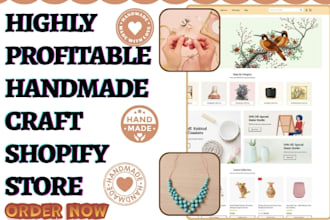 design handmade craft shopify artisanal product bath soap store handmade website