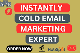 setup and manage instantly ai email campaign for cold email outreach