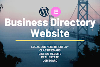 business directory listing classified ads wordpress website