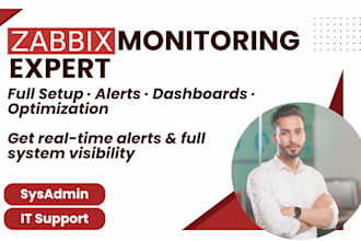 configure zabbix monitoring for servers and network
