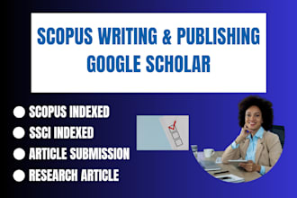 write and publish ssci, scie, scopus article in finance and economics