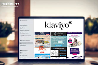 design klaviyo email flows and klaviyo email template for email marketing