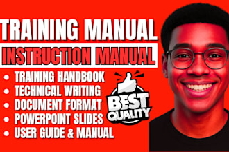 create training manual ebook training course curriculum instruction user manual