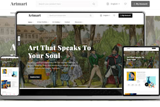 design art gallery website artist portfolio website artist photography website