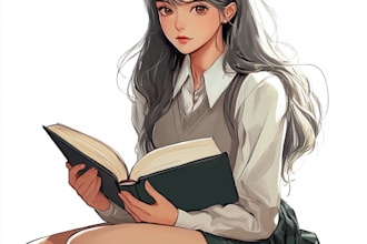 draw anime character illustration