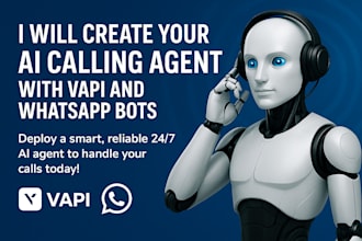 create ai voice calling agent with vapi ai whatsapp bots manychat n8n automation