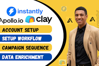 clay clay com instantly ai automation workflow in apollo io