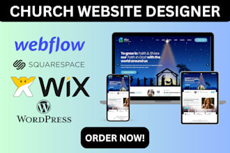 create responsive church ministry wordpress website for your mission