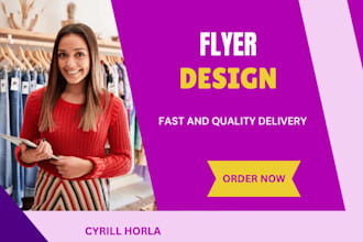 design pro instagram, fb, social media flyers and logo