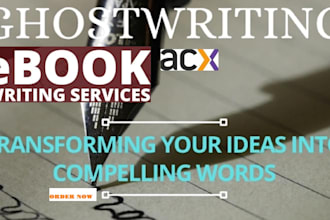 ghostwrite self help ebook, mental health, KDP kindle, publish audio book on acx