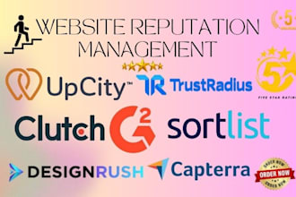increase visibility on clutch goodfirm management to improve online reputation
