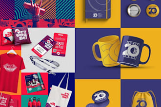 do business modern logo design full corporate brand identity guideline brandbook