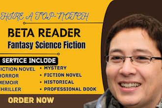 beta read fantasy science fiction novel horror thriller mystery historical