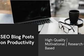 write high quality blog posts on productivity, mindset, and personal growth