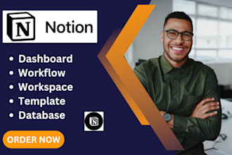 setup notion dashboard, notion workspace, notion workflow, notion consultant ghl
