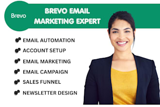 setup mailchimp email automation workflow, brevo email campaign, klaviyo setup