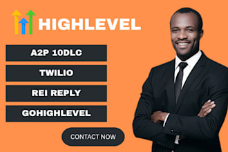 get a2p 10dlc registration approved ghl twilio setup rei reply integration