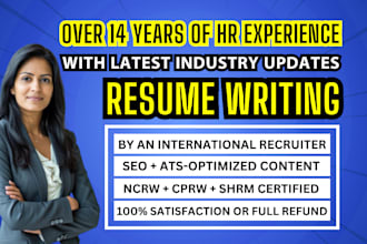 provide professional resume writing services, resume and cover letter