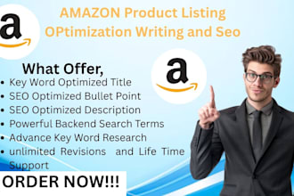 write and optimize your amazon product listing for SEO and sales