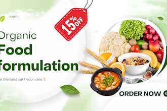 formulate food formulation, energy drink, beverages formulation and protien bar
