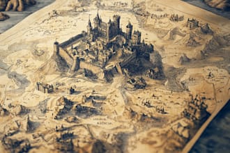 create custom fantasy maps for you