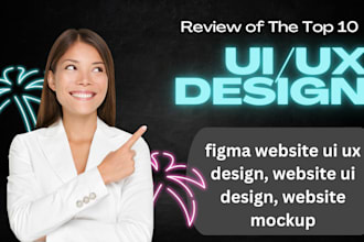 do figma website ui ux design, website ui design, website mockup
