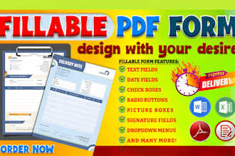 create fillable PDF document interactive form adobe acrobat indesign livecycle