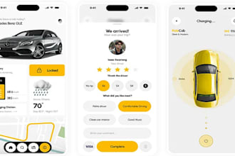 develop a taxi booking carpooling gps tracking app with real time ride tracking