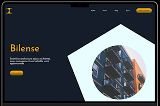 do figma website design and UI UX mockup