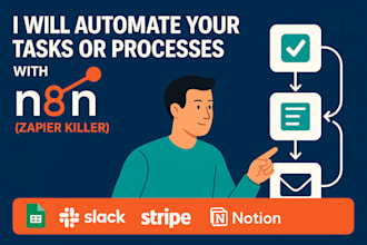 automate your tasks or business processes with n8n