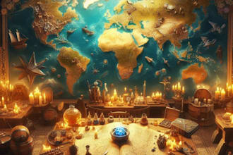 make a fantasy world map design custom dnd game map