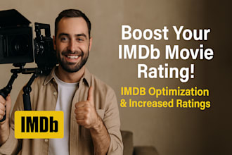 promote your imdb movie with rating and increase starmeter rank