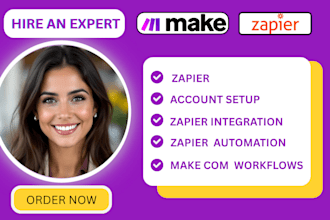 setup make com zapier ai automation made com integromat scenario expert fix zaps