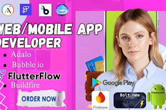 bubble io, bubble app, bubble mvp saas, saas ai website, firebase studio replit