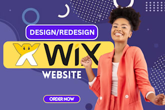 design wix website, wix website redesign and wix website design