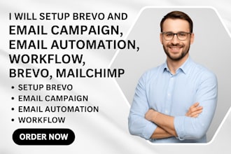 setup brevo and email campaign, email automation, workflow, brevo, mailchimp